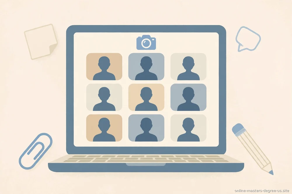 "video call concept illustration"