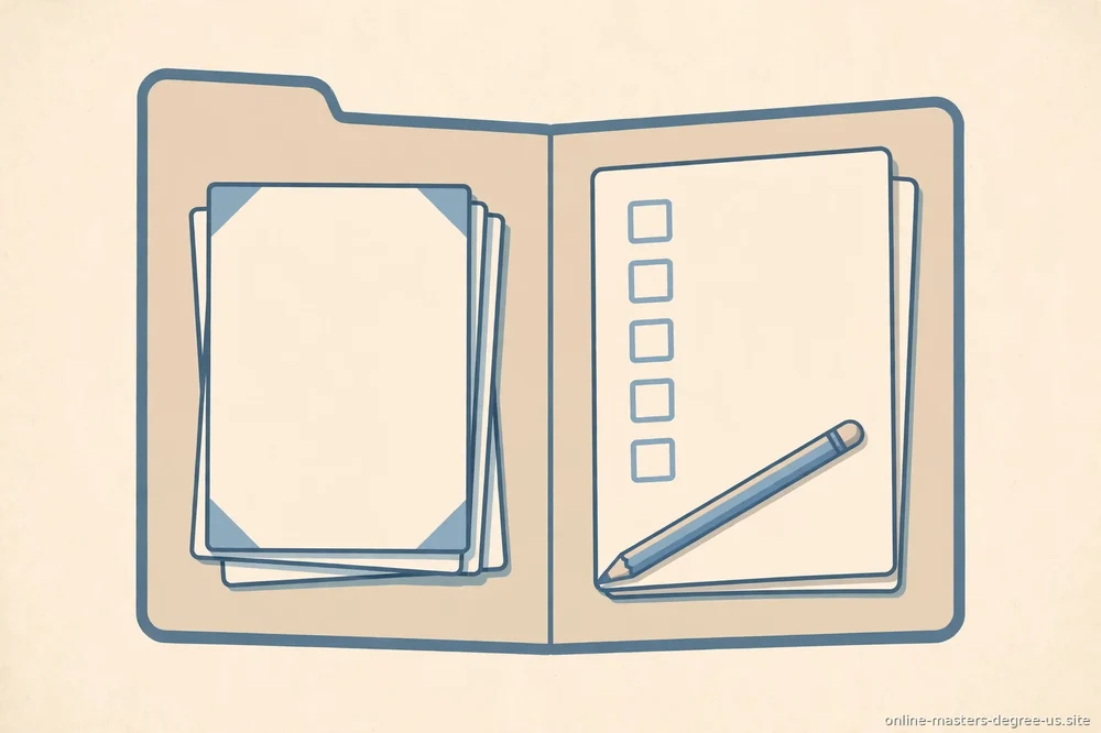 "document folder checklist illustration"