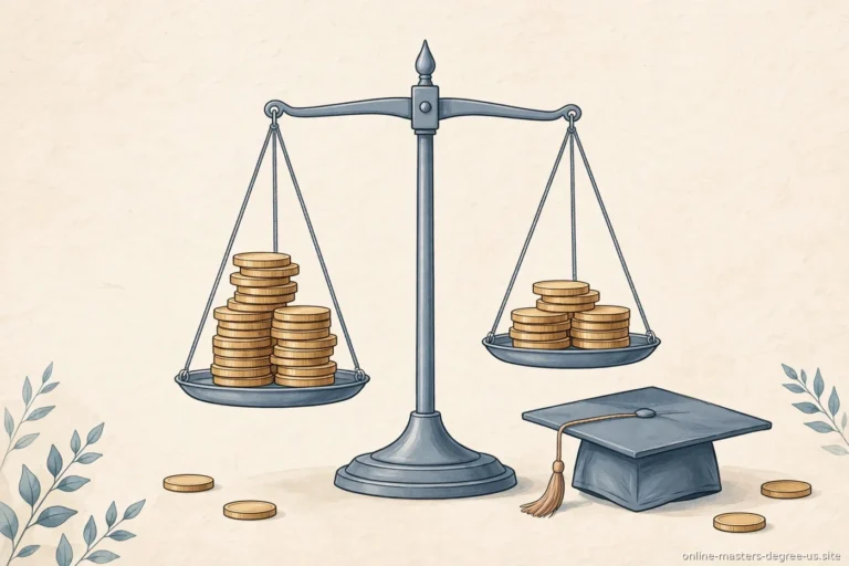 How to compare total cost of an online master's — featured image