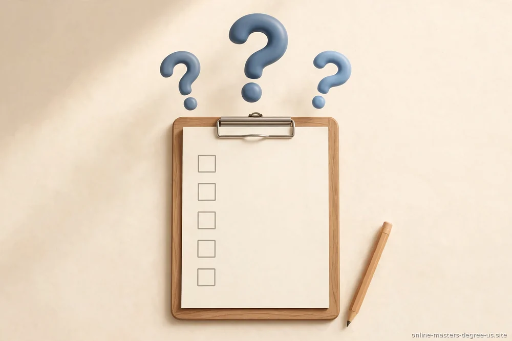 "checklist with question marks illustration"